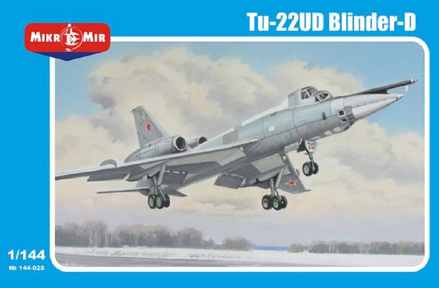 MIKRO MIR 1/144 Tu-22UD ブラインダーD 練習機 Amazon | ミクロミル 1/144 ソ連空軍 Tu-22UD ブラインダーD